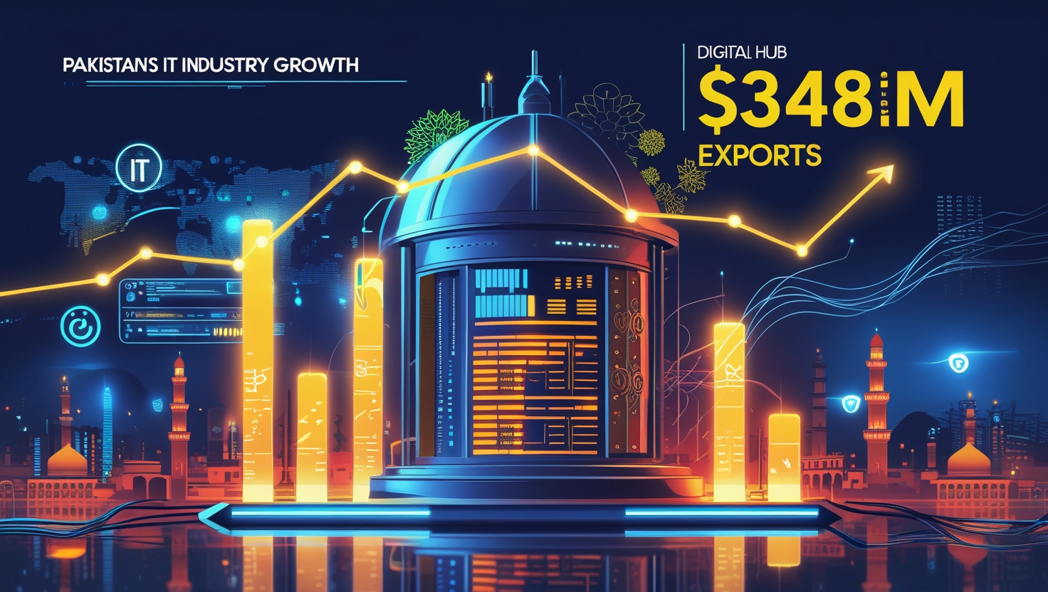 Pakistan’s IT Exports Hit $348M in Dec ’24 Despite Slow Internet