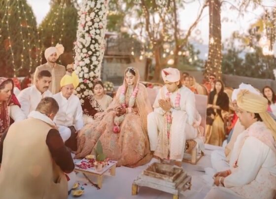 Indian javelin champion Neeraj Chopra gets married.