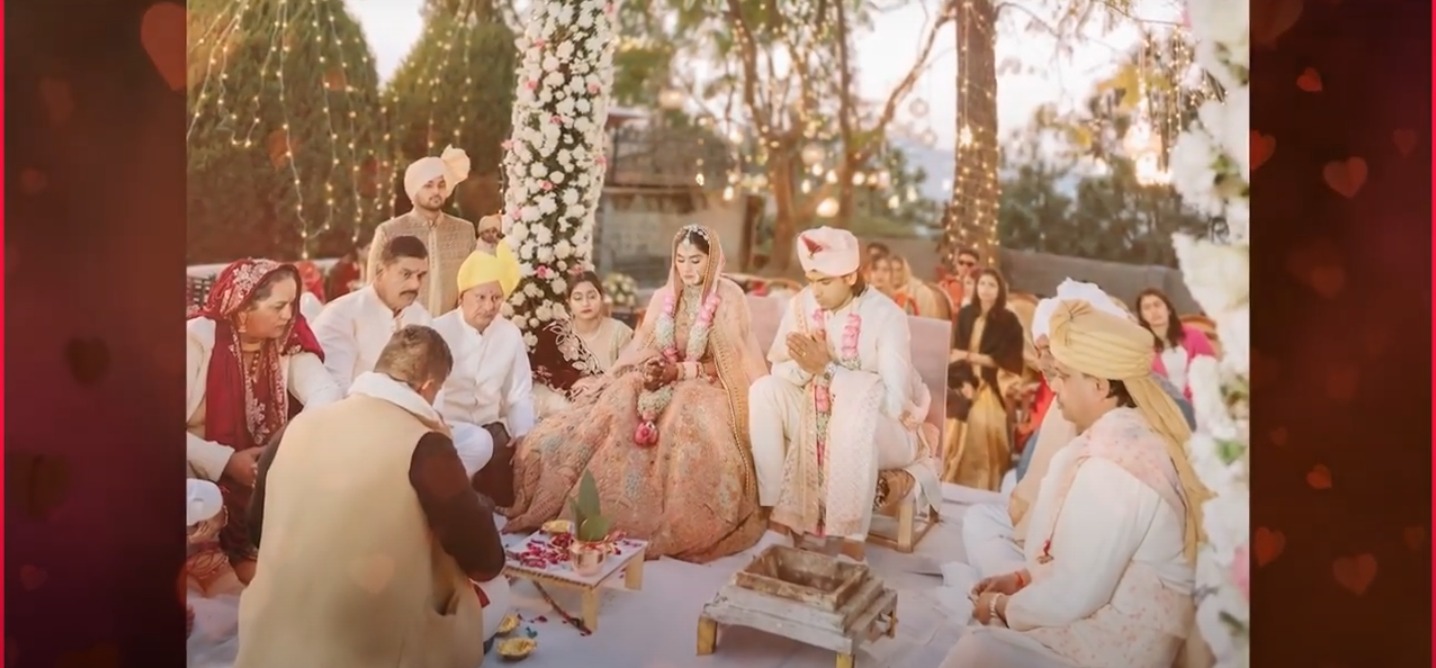 Indian javelin champion Neeraj Chopra gets married.