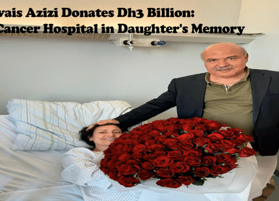 Mirwais Azizi Donates Dh3 Billion for Cancer Hospital in Daughter's Memory