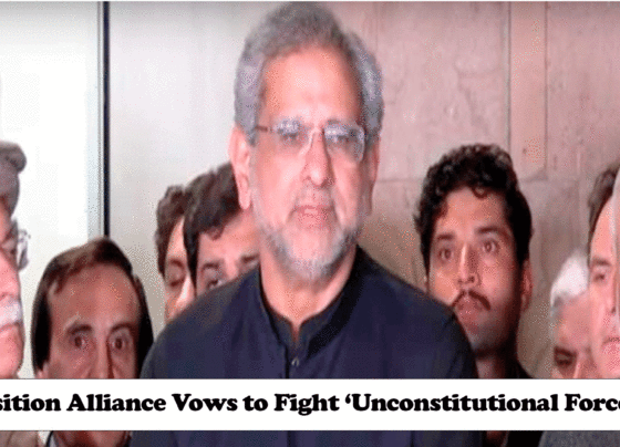 Opposition Alliance Unites to Fight 'Unconstitutional Forces' in Pakistan