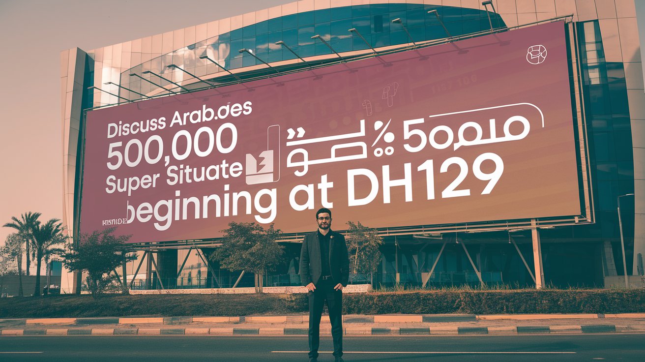 Discuss Arabia Dispatches 500,000 Super Situate Deal Beginning at Dh129